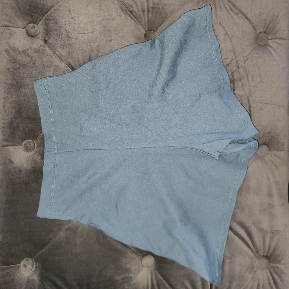 Women's Blue Shorts - Picture 3 of 3